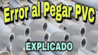 Como Pegar Tuberías de PVC - Pegar PVC -  Hazlo Tu Mismo - Plomería