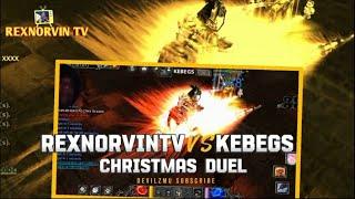 DevilzMU : REXNORVIN TV VS KEBEGS | CHRISTMAS DUEL | @rexnorvinTV