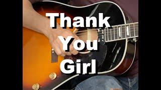 The Beatles  - Thank You Girl LESSON by Mike Pachelli