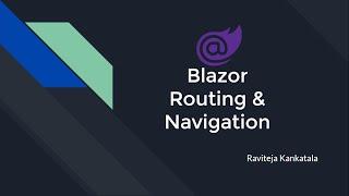 Blazor Routing & Navigation | How to work with routing and navigation in Blazor for Beginners