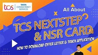 TCS Nextstep Portal | National Skill Registry | How to download Offer Letter and NSR eCard 2022-23