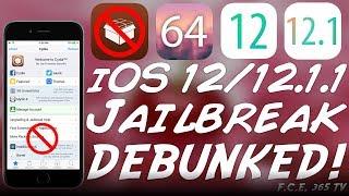 iOS 12.0.1 / iOS 12.1 / 12.1.1 MicroSnake "Semi-Tethered" JAILBREAK DEBUNKED!