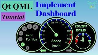 Qt QML Tutorial 2 - Implement  Dashboard