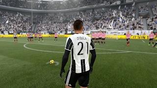 PAULO DYBALA FREE KICK VS PALERMO FIFA 17 REMAKE