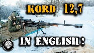 KORD! 12,7 mm large caliber sniper machine gun! No rescue from this super cannon in modern warfare!