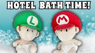 Baby Mario's Hotel Bath Time! - CES Movie
