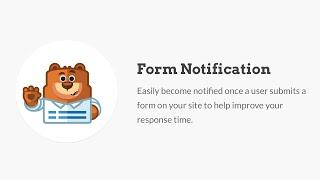 WPForms Form Notification