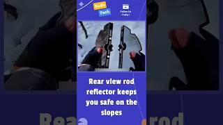 Rear view rod reflector keeps you safe