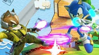 Super Smash Bros. Ultimate: Offline: Carls493 (Sonic) Vs. Tem (Fox)