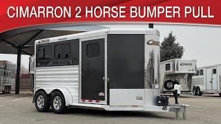 Cimarron Norstar 2 Horse Bumper Pull