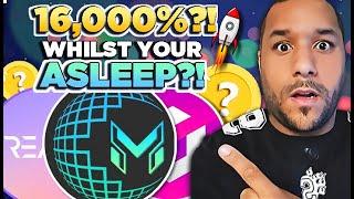  3 COINS That Wil EXPLODE WHISLT YOUR ASLEEP! 16,000% GAINS?! For 2024 - 2025 (URGENT!)