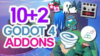 10+2 AWESOME ADDONS for GODOT 4
