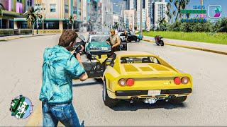 GTA Vice City Remake - Unreal Engine 5 Gameplay Concept Demo made with GTA 5 PC Mods