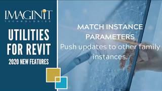 Utilities for Revit Match Instance Parameters