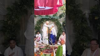 Attended Assamese Wedding | Friend's Wedding In Assam #shorts #indianwedding