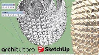 Paneling in Sketchup | architutors