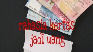 #yanz magic#tutorial paper to mony#rahasia sulap