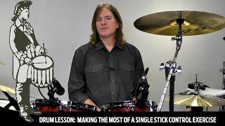 Drum Lesson: 40 Ways to Play a Single 'Stick Control' Exercise