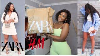 HUGE ZARA H&M TRY ON HAUL | Dymund