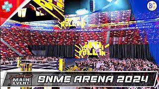 WWE SATURDAY NIGHT'S MAIN EVENT OFFICIAL ARENA W/T PROPER LOOK || WWE 2K24 PSP || BORN FOR GAMERS !!