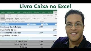 Planilha Livro Caixa no Excel começando do Zero