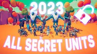 How to Unlock ALL SECRET UNІTS - Totally Accurate Battle Simulator TABS
