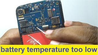 iTel Mobile charging high temperature error || battery temperature too low || new 2022