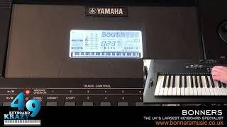 The New Yamaha PSR-EW410 Keyboard - 35 Groove Creator Patterns Part 2/2