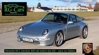 Porsche 911 Carrera 993  3,6 Liter RS Umbau , ab sofort bei RG - Cars zu haben.....