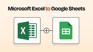 Easily Connect Excel to Google Sheets with this Zapier Integration Tutorial!