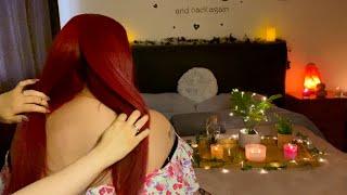  ASMR ~ Heavenly Hair Parting & Hair Brushing ~ Soft & Gentle Touch To Make You Tingle & Sleep 