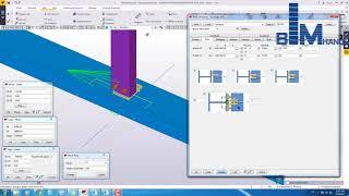 [Tekla TIP] Mô hình thanh chống xà gồ thưng