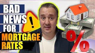 FED Holds Interest Rates - BAD News For Mortgage Rates
