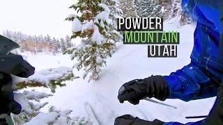 Skiing Powder Mountain: North America's Biggest Ski Resort!