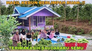 ALHAMDULILLAH..!! BERKAT DO'A SAUDARAKU SEMUA HASIL KEBUN BERLIMPAH RUAH