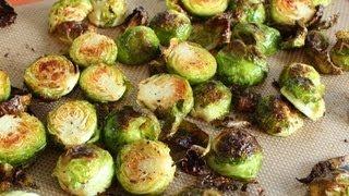 Duck Fat Roasted Brussels Sprouts - Easy Brussels Sprouts Side Dish Recipe