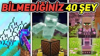 Minecraft'ın 40 EFSANESİNİ TEST ETTİM!