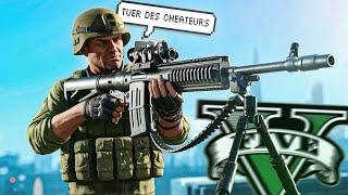 FOUDROYER DEUX CHEATEURS AVEC UN MINIGUN  TROLL GTA RP