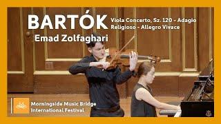 Morningside MB 2023 | Emad Zolfaghari - Bartók Viola Concerto, Sz. 120