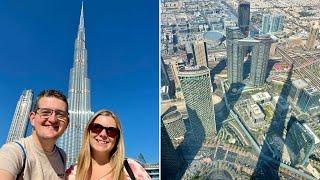 Sightseeing In Dubai! Burj Khalifa - The TALLEST Building In The World