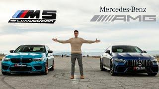 BMW M5 Competition vs Mercedes AMG GT63s DRAG RACE