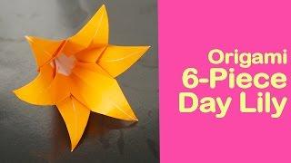 Origami Modular 6-Piece Day Lily