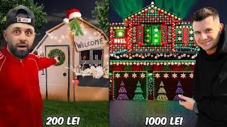 Casa de 200 lei vs Casa de 1000 lei *Christmas Edition*  