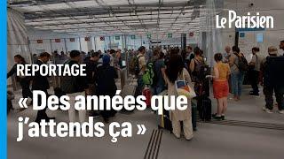 Les premiers passagers se ruent sur la ligne 14 prolongée