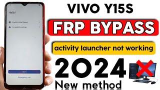 Vivo Y15s (V2120) GOOGLE ACCOUNT BYPASS | ANDROID 12 (Without PC) 2024