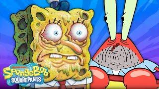 SpongeBob Has To Save Everyone from Sick Mr. Krabs | Full Scene 'Kwarantined Krab' | SpongeBob