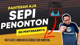  INI TERNYATA PENYEBABNYA !! CHANNEL YOUTUBE SEPI PENONTON  - TUTORIAL YOUTUBE 2022