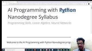 Udacity Mentorship Interview - Python Control Flow (AI Programming with Python Nanodegree)