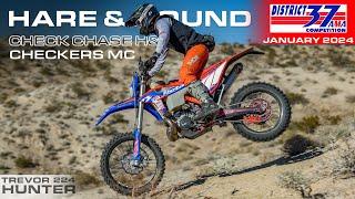 2024 District 37 Check Chase Hare & Hound | Trevor Hunter | Beta 250 Desert Racing