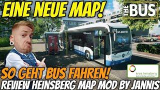 EINE NEUE MAP | So muss Bus fahren sein! Heinsberg Map Mod By Jannis | The Bus LIVE CHAT